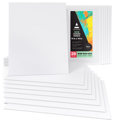 Classic Canvas Panels, 11 x 14 - Pack of 28 –